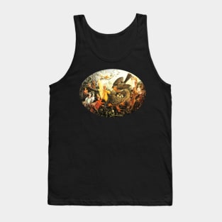 Cock Robin Defending His Nest - John Anster Fitzgerald Tank Top